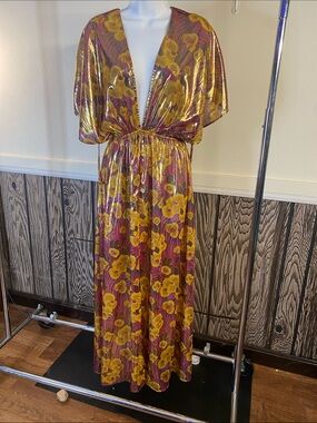 maxi dress pregnant Long Sleeve Empire Waist Maxi Dress